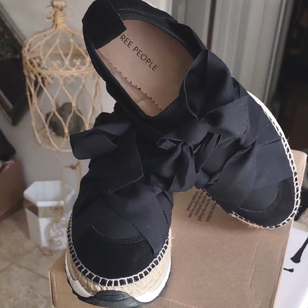 FREE PEOPLE Chapmin Espadrille Sneakers - Picture 3 of 16